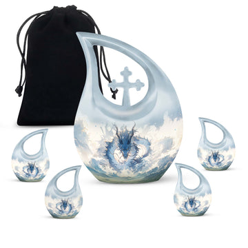 Large Urn With 4 Keepsake