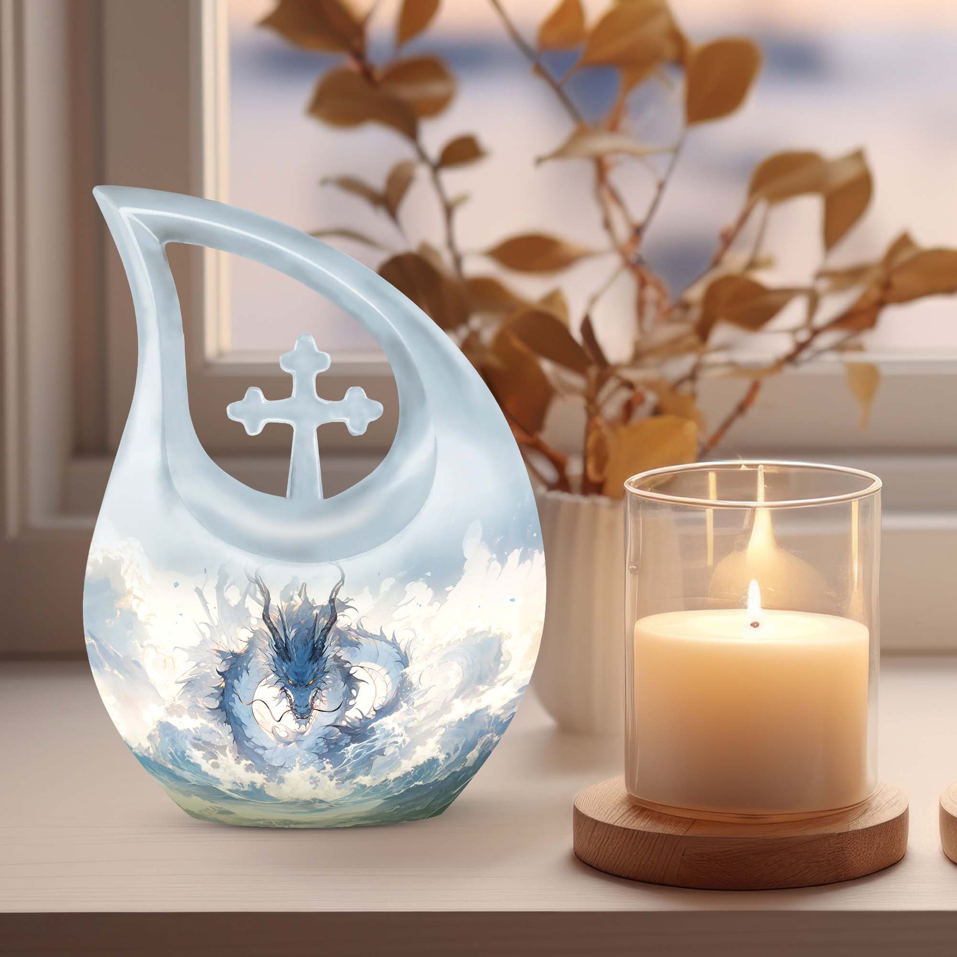 Dragon Urns For Ashes - Large Urns For Human Ashes Adult