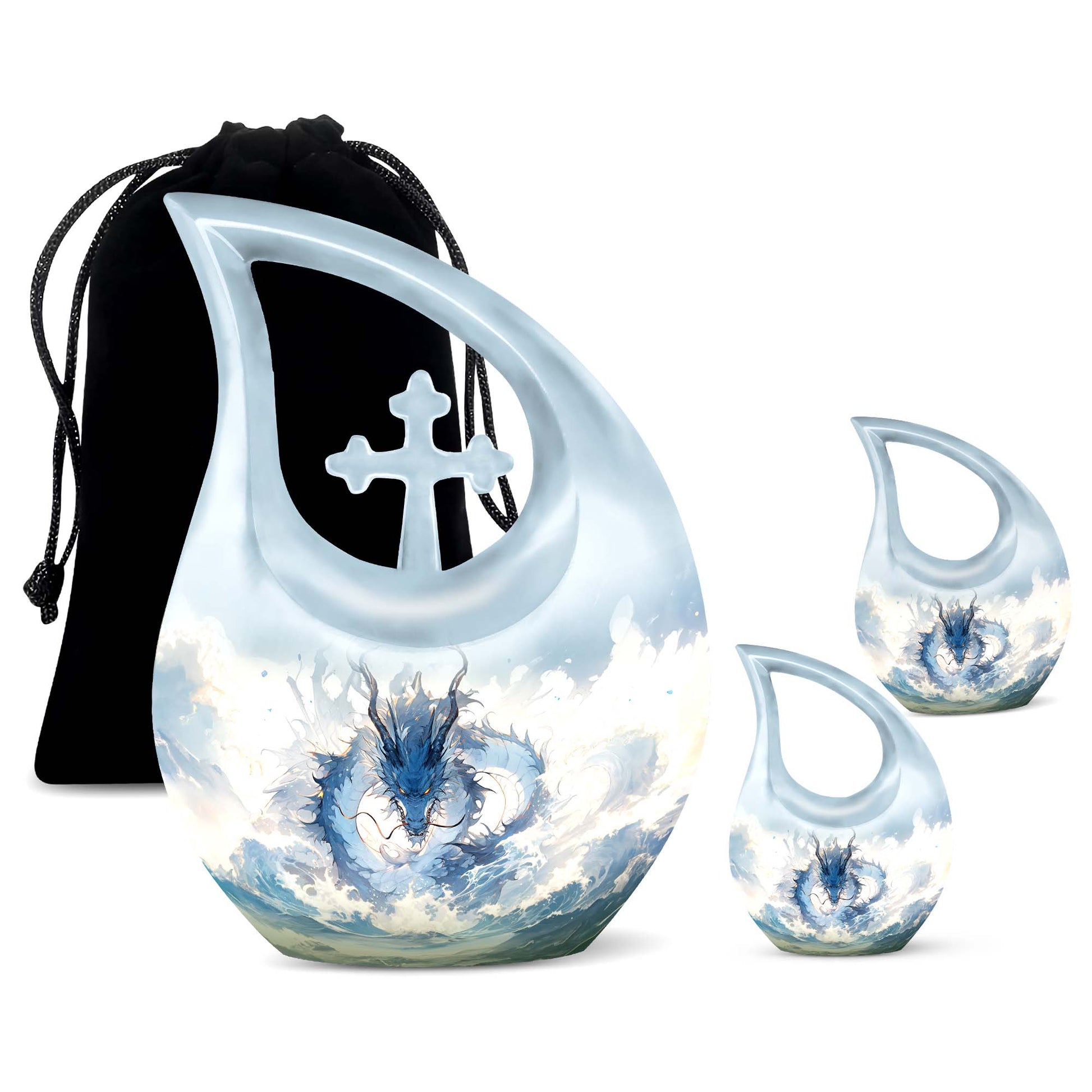Dragon Urns For Ashes - Large Urns For Human Ashes Adult