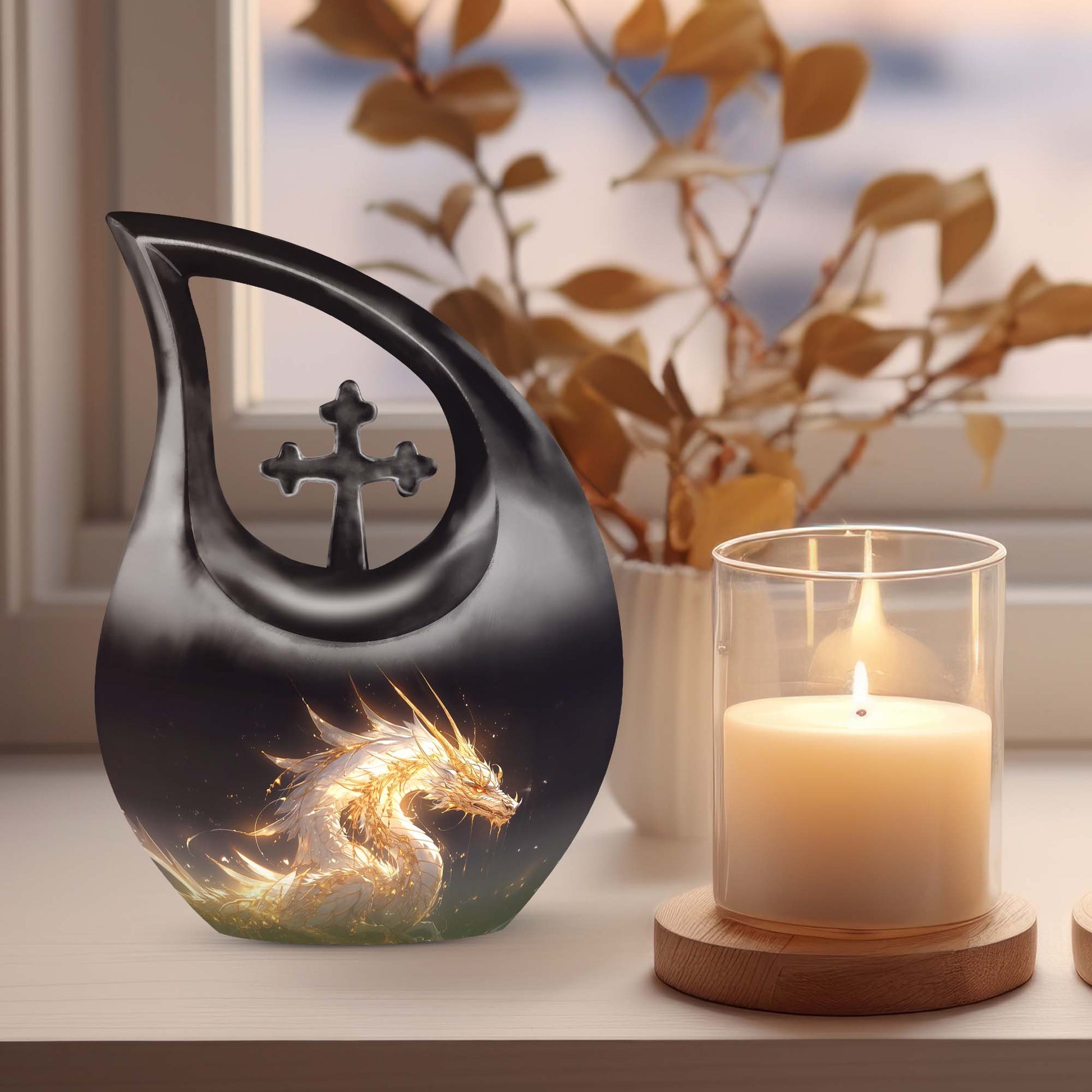 Dragon Urns For Ashes - Urns For Ground Burial