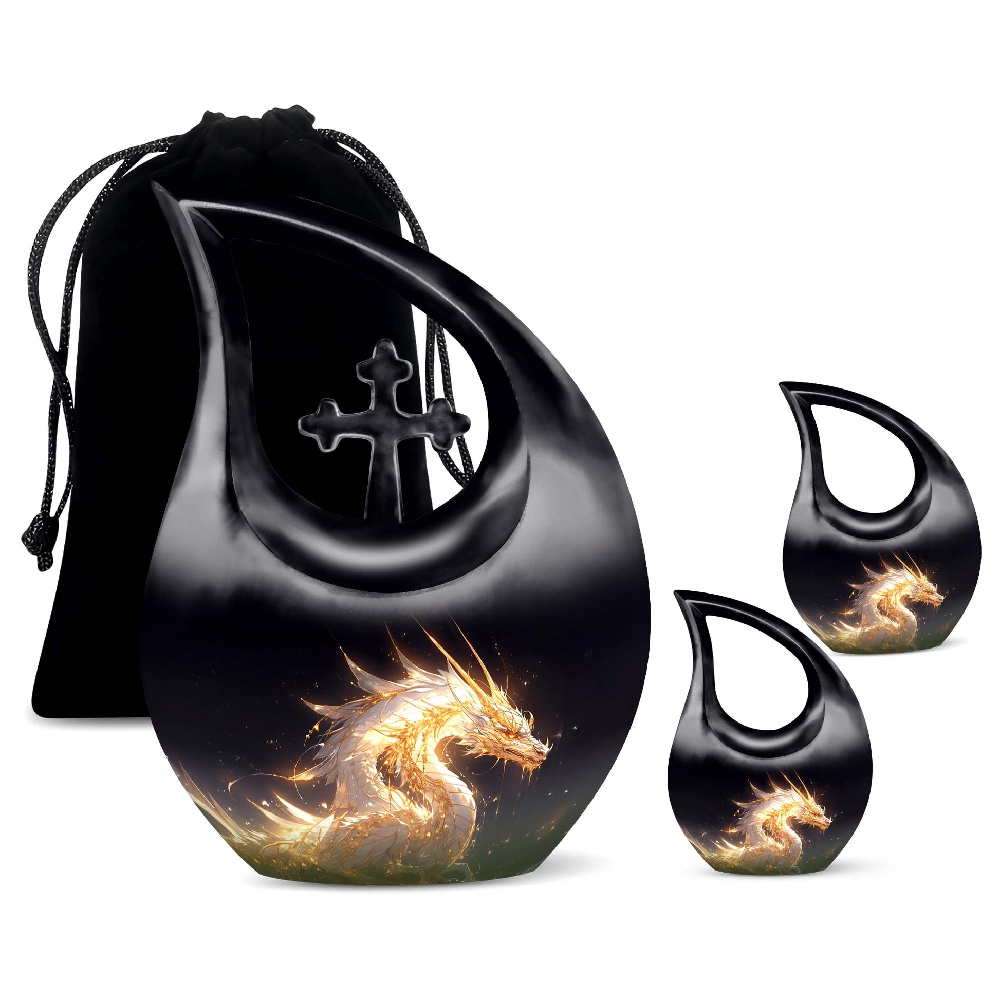 Dragon Urns For Ashes - Urns For Ground Burial