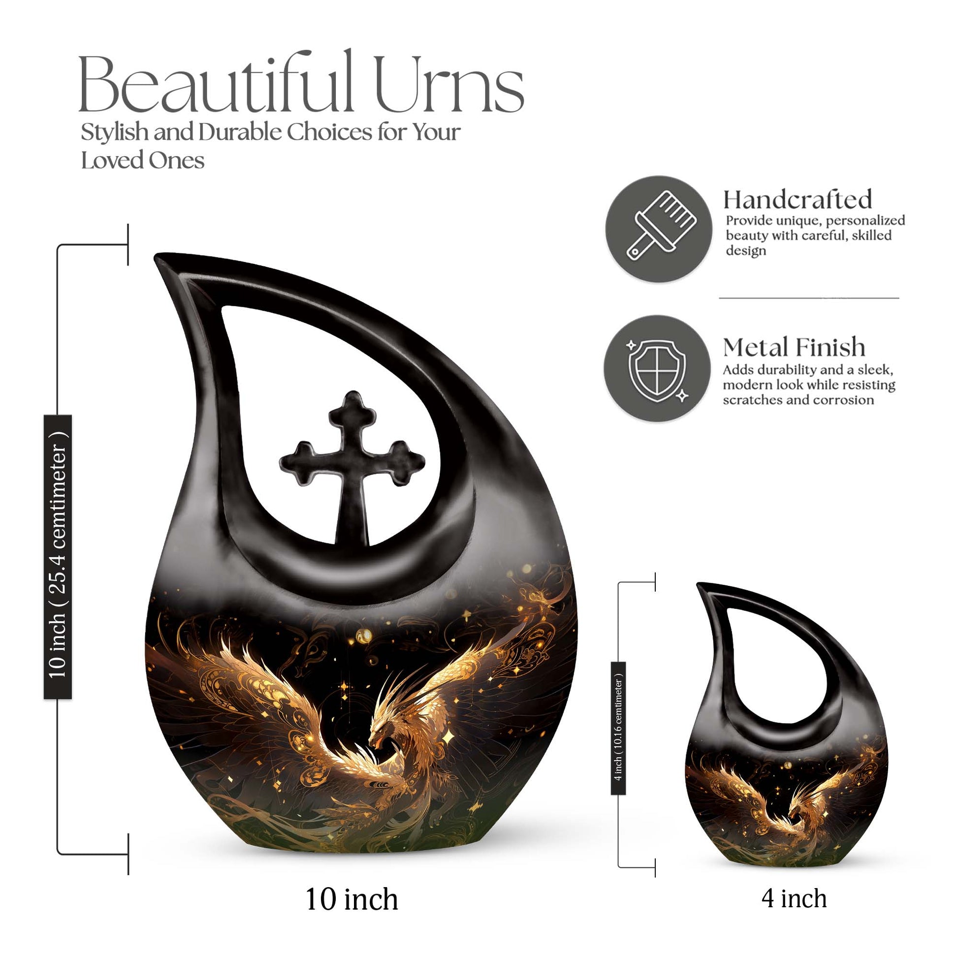 Dragon Urns For Ashes - Burial Urns For Human Ashes
