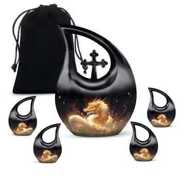 Large Urn With 4 Keepsake