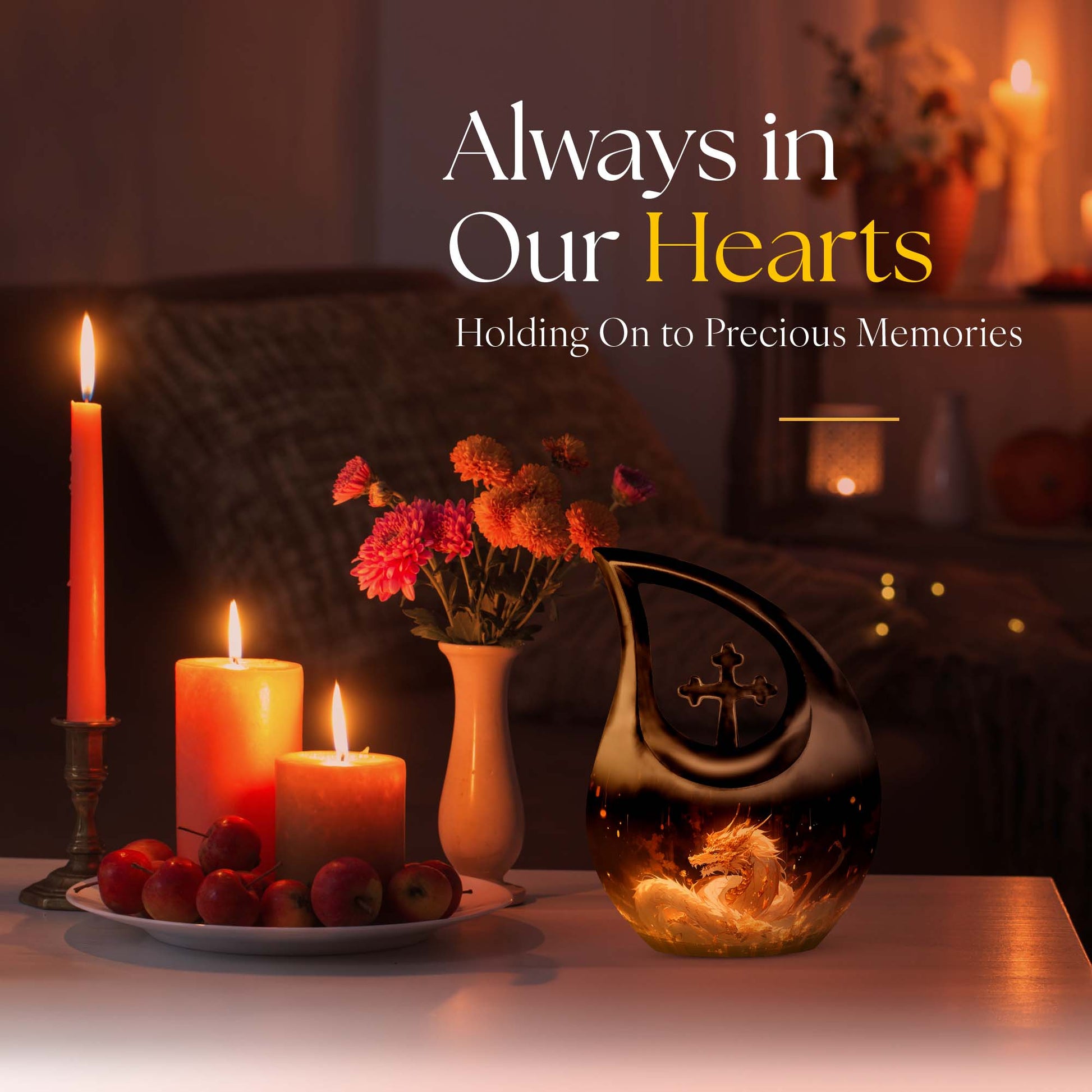 Dragon Urns For Ashes - Urns For Burial