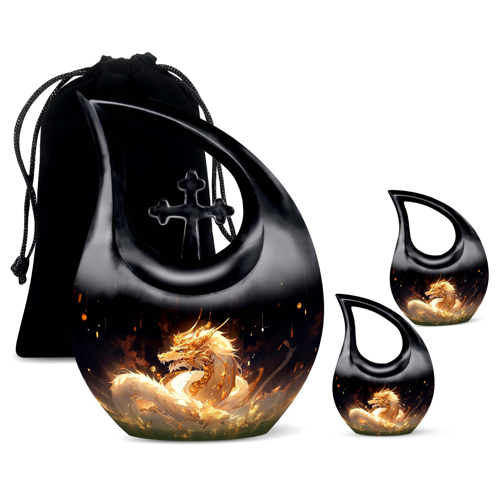 Dragon Urns For Ashes - Urns For Burial