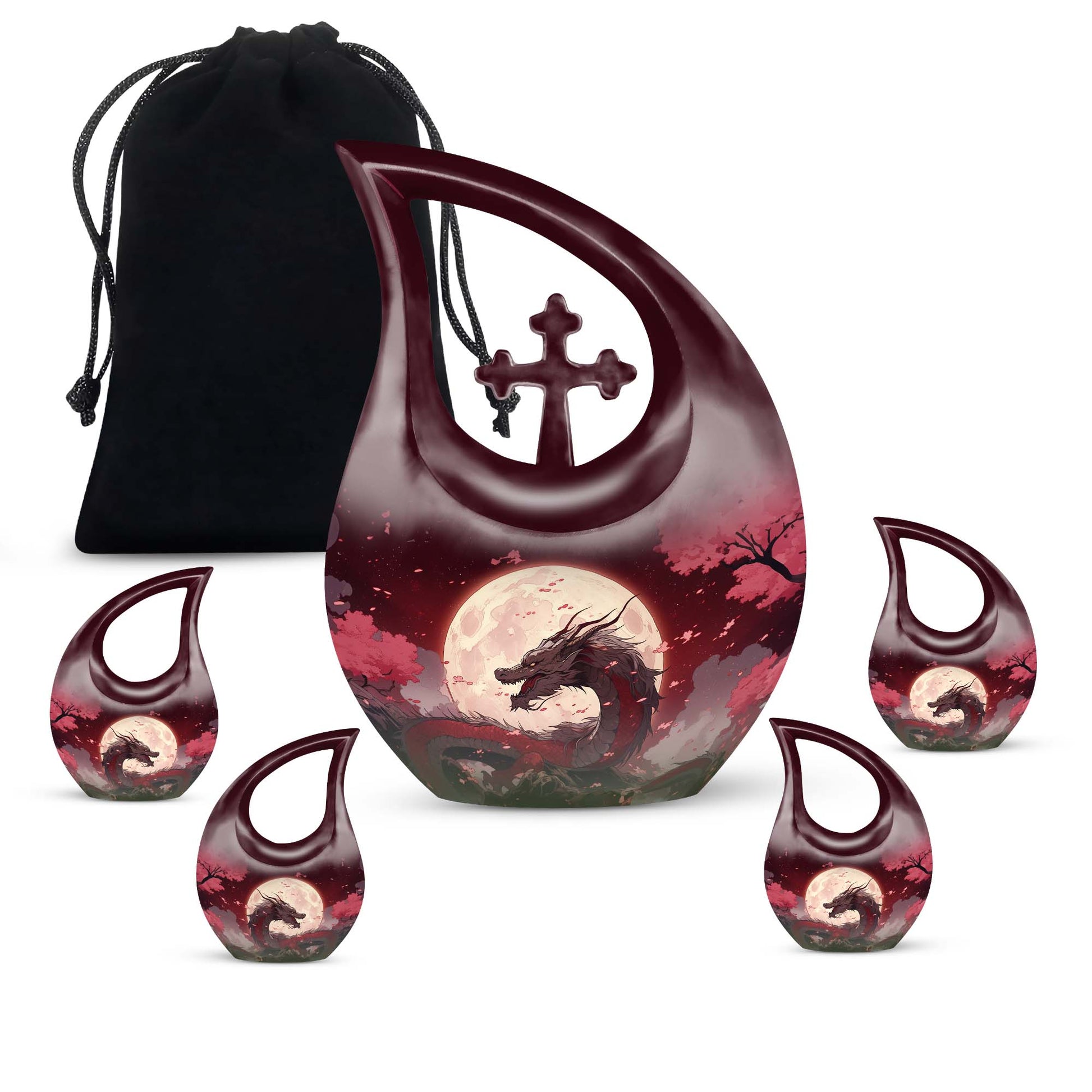 Dragon Urns For Ashes - Burial Urns For Humans