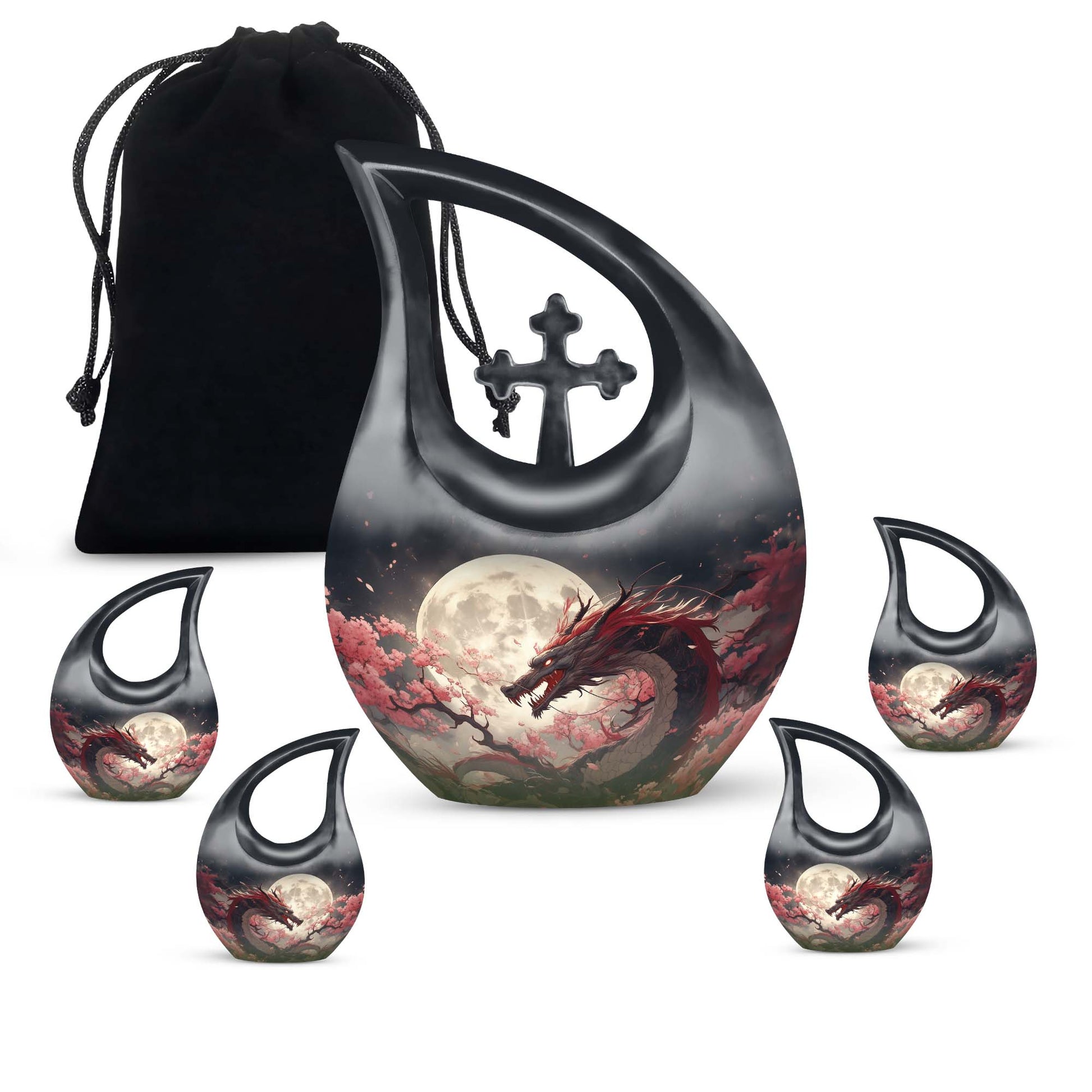 Dragon Urns For Ashes - Cremation Burial Urns