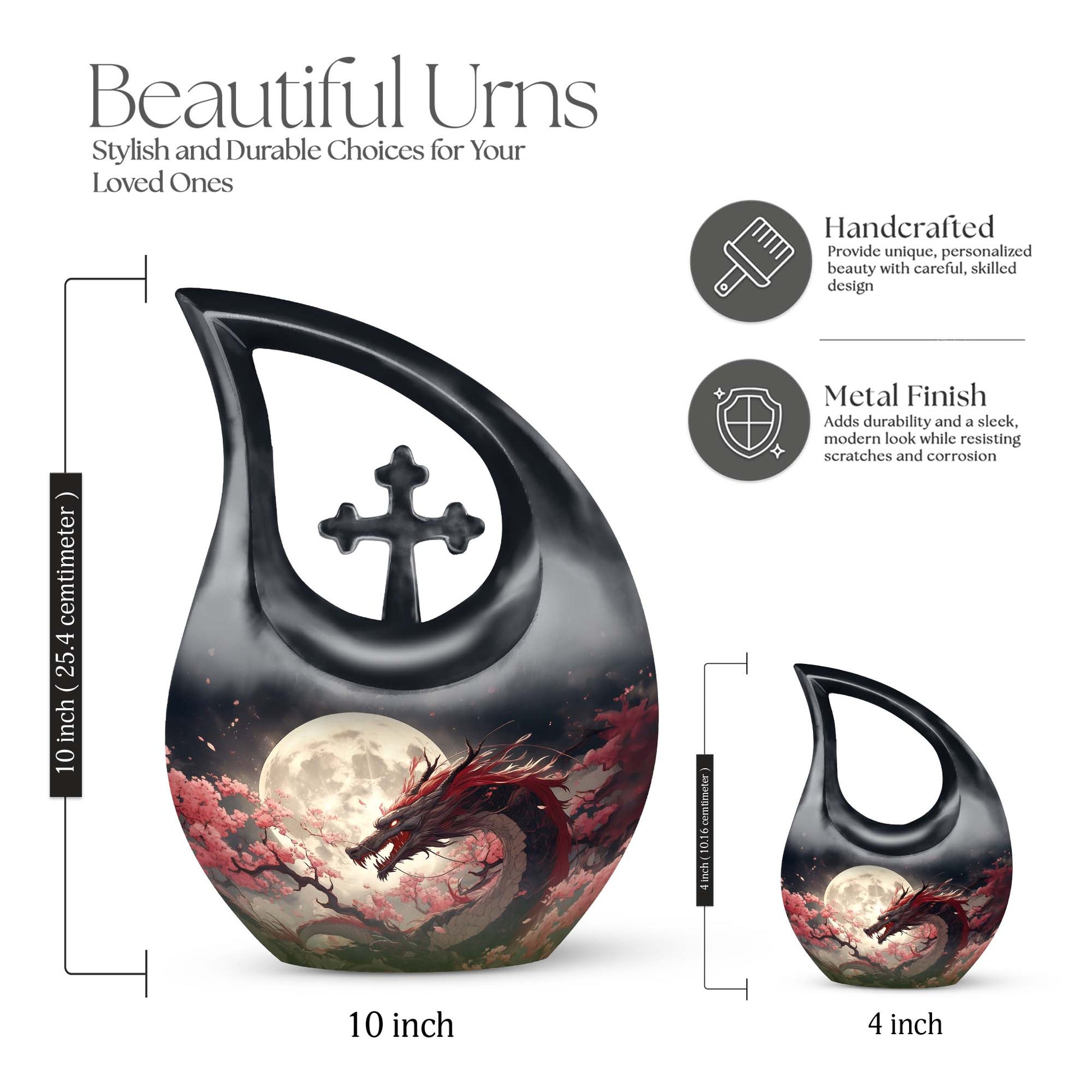 Dragon Urns For Ashes - Cremation Burial Urns
