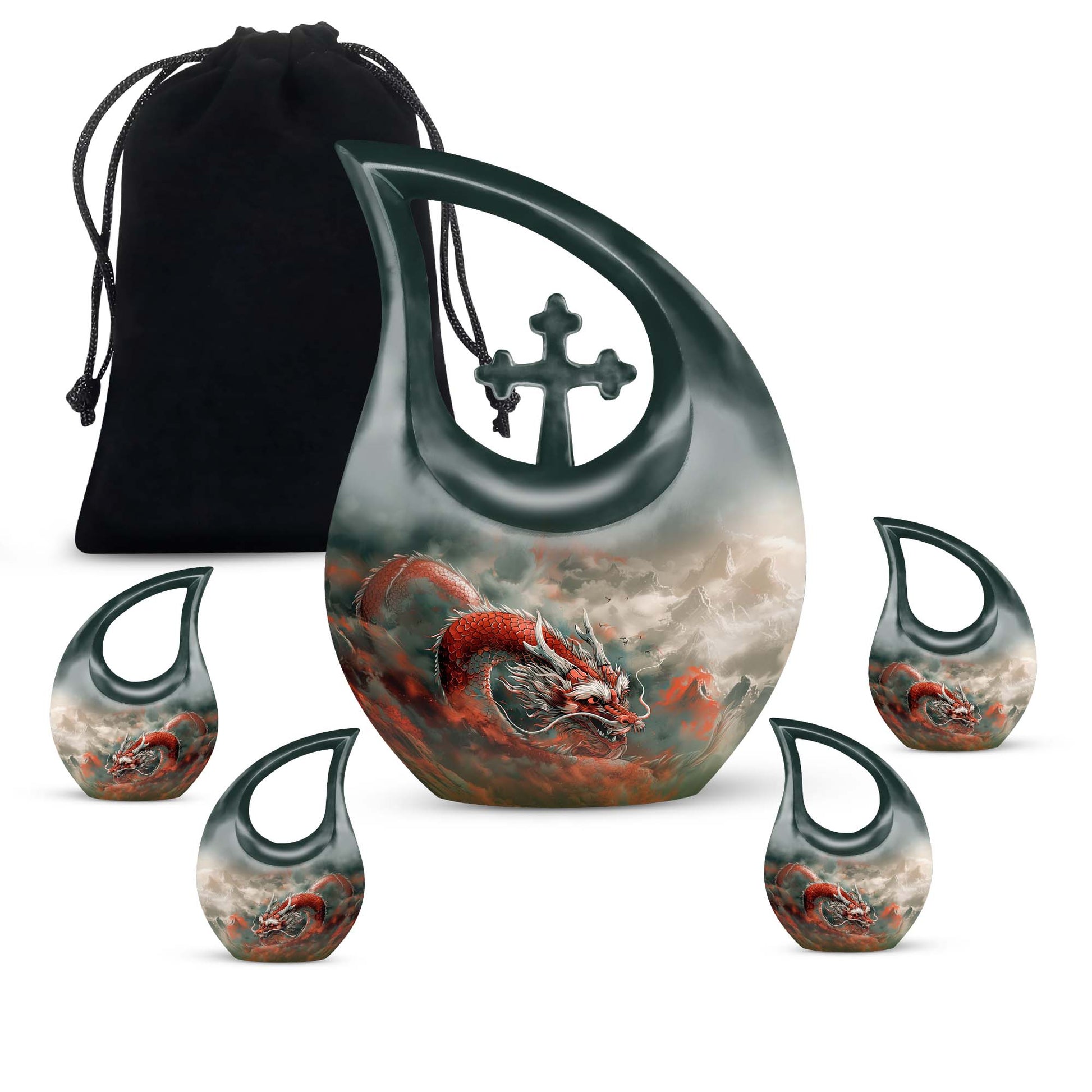 Dragon Urns For Ashes - Cremation Urns For Burial In Ground