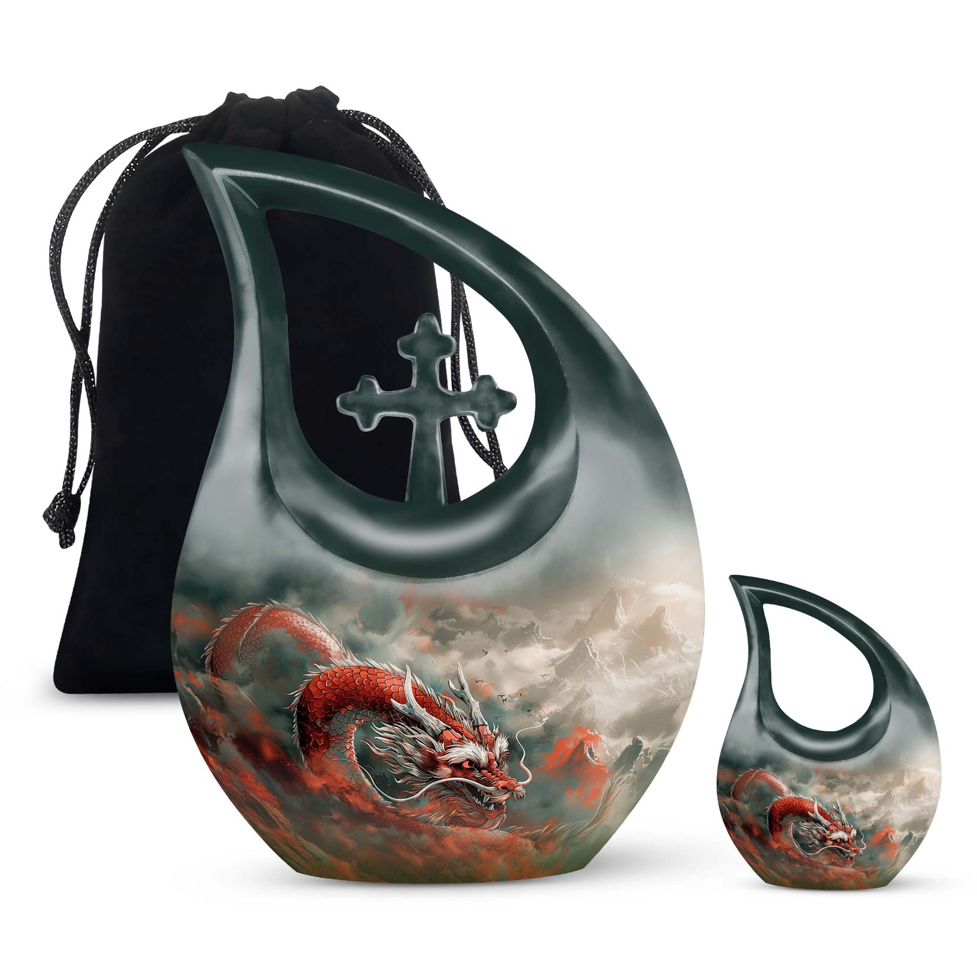Dragon Urns For Ashes - Cremation Urns For Burial In Ground