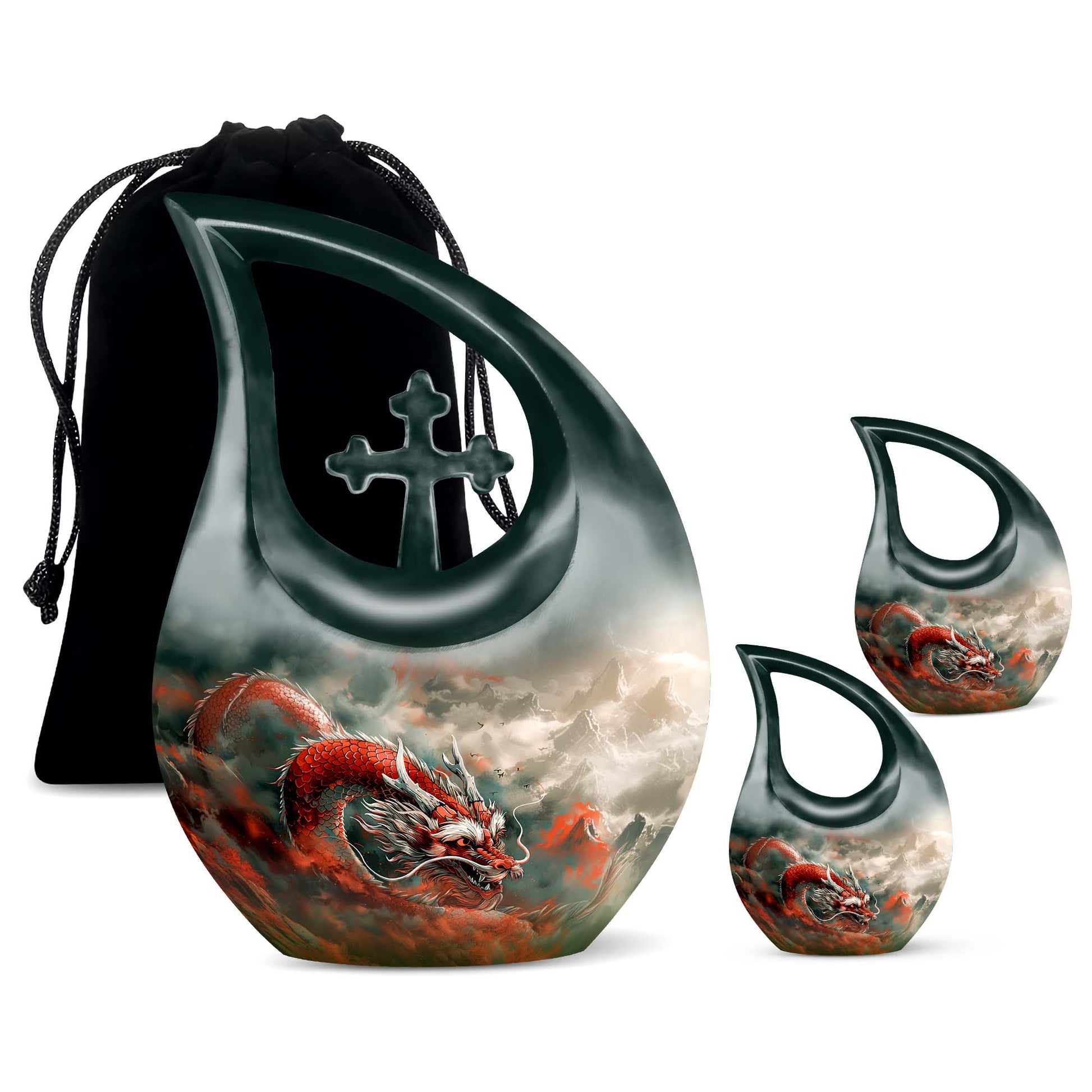 Dragon Urns For Ashes - Cremation Urns For Burial In Ground