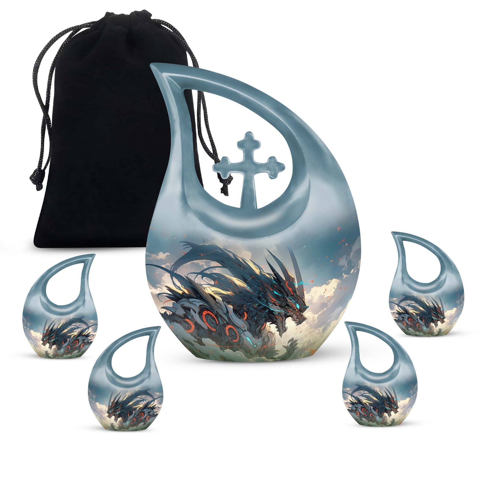 Dragon Urns For Ashes - Cremation Urns For Human Ashes Adult Burial