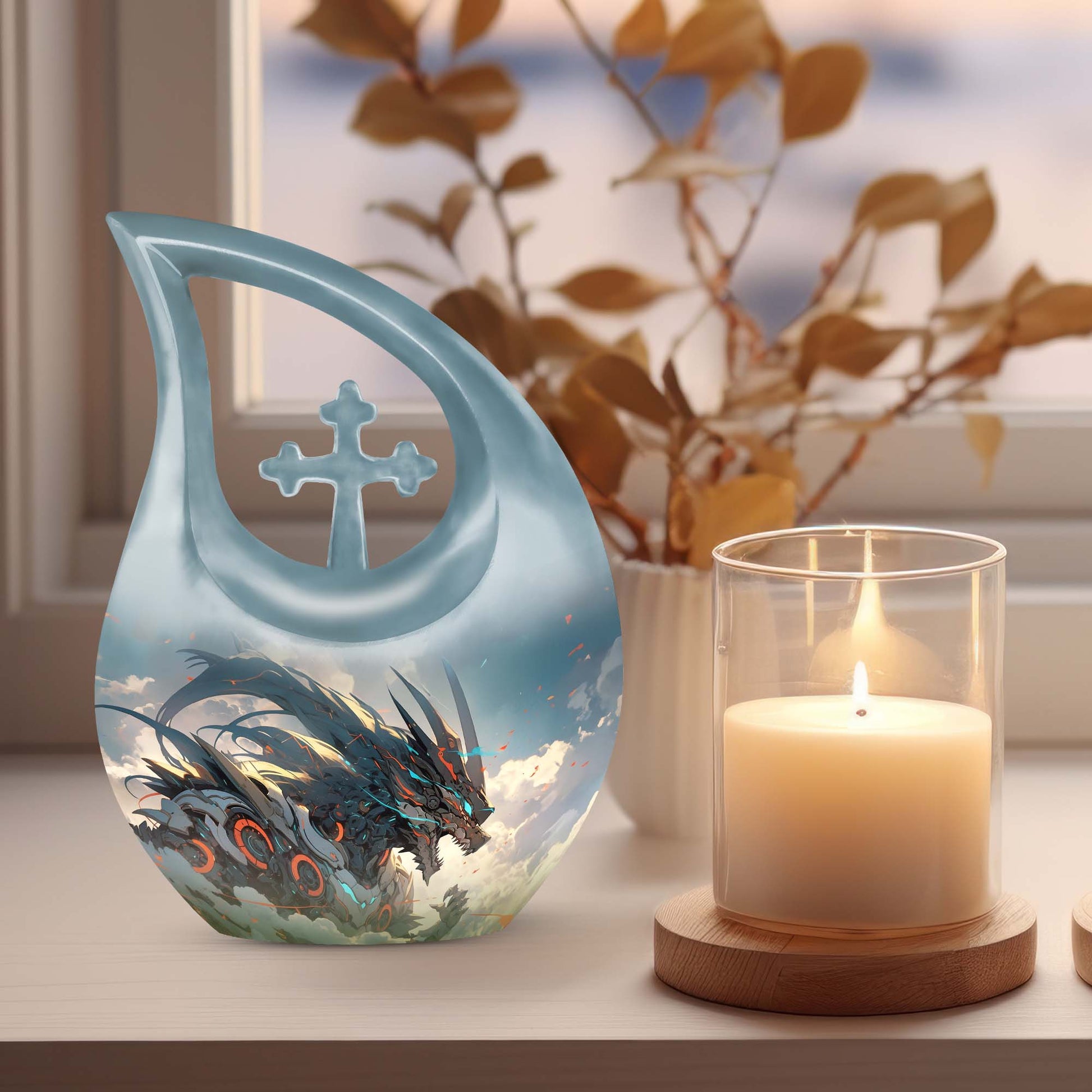 Dragon Urns For Ashes - Cremation Urns For Human Ashes Adult Burial