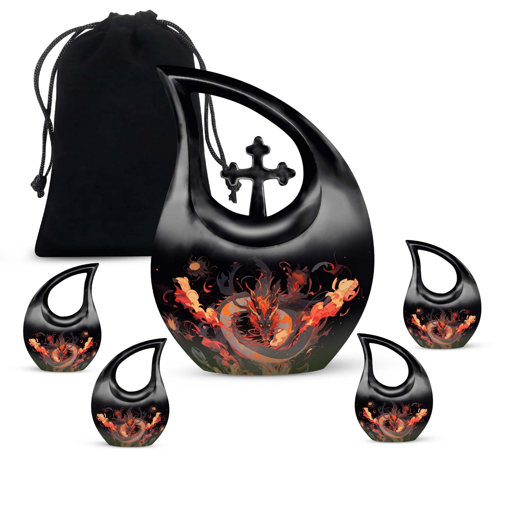 Dragon Urns For Ashes - Burial Urns Ashes