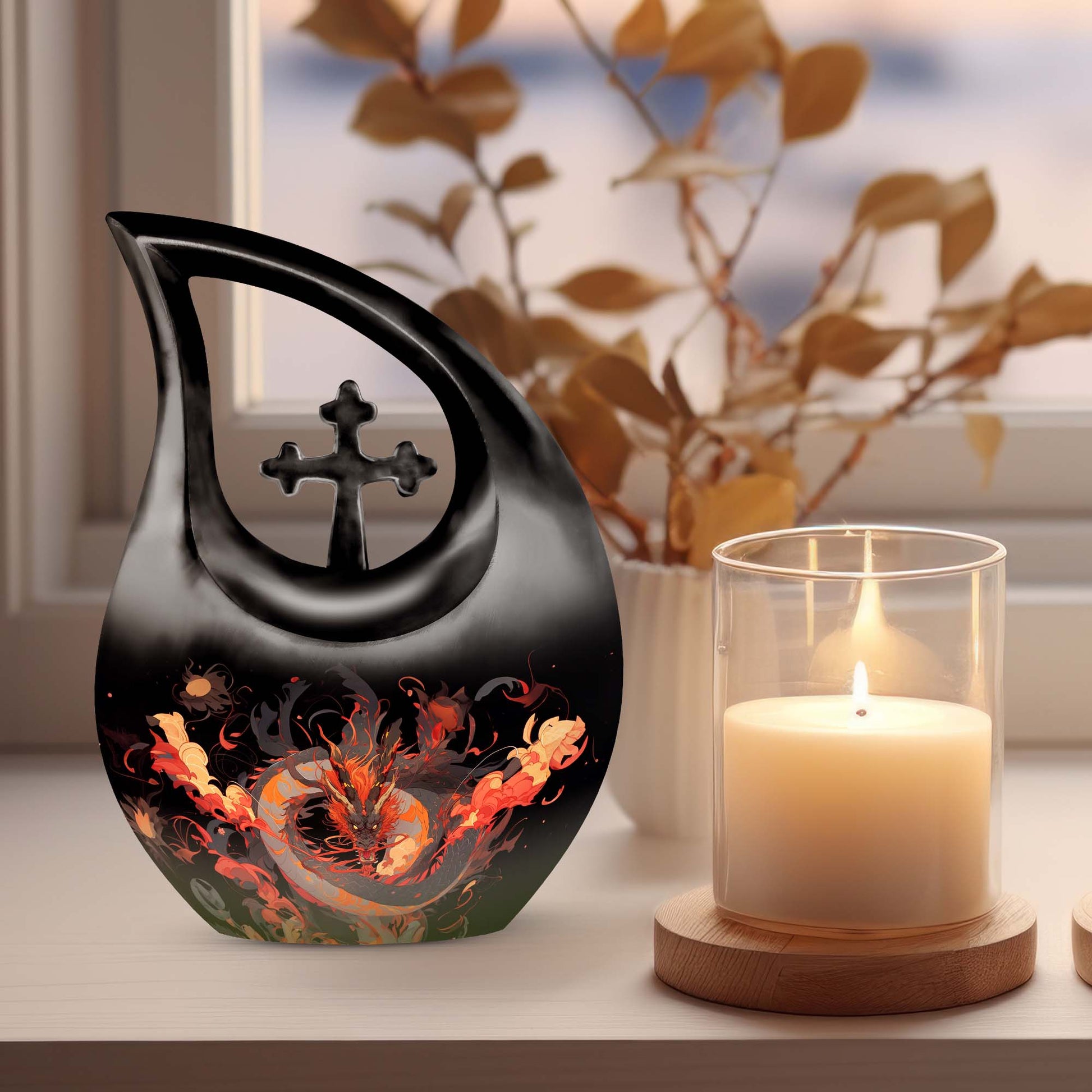Dragon Urns For Ashes - Burial Urns Ashes