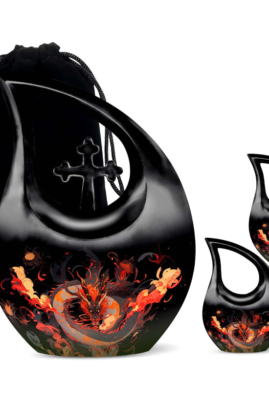 Dragon Urns For Ashes - Burial Urns Ashes