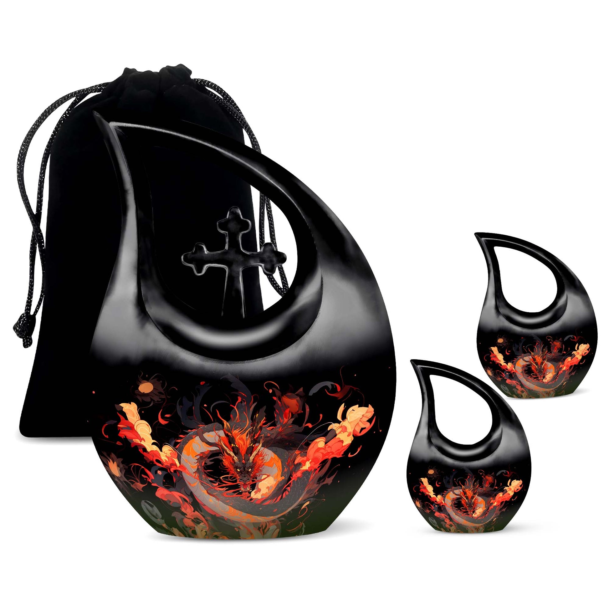 Dragon Urns For Ashes - Burial Urns Ashes