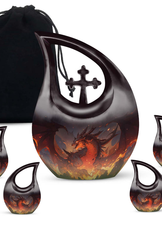 Dragon Urns For Ashes - Human Burial Urn