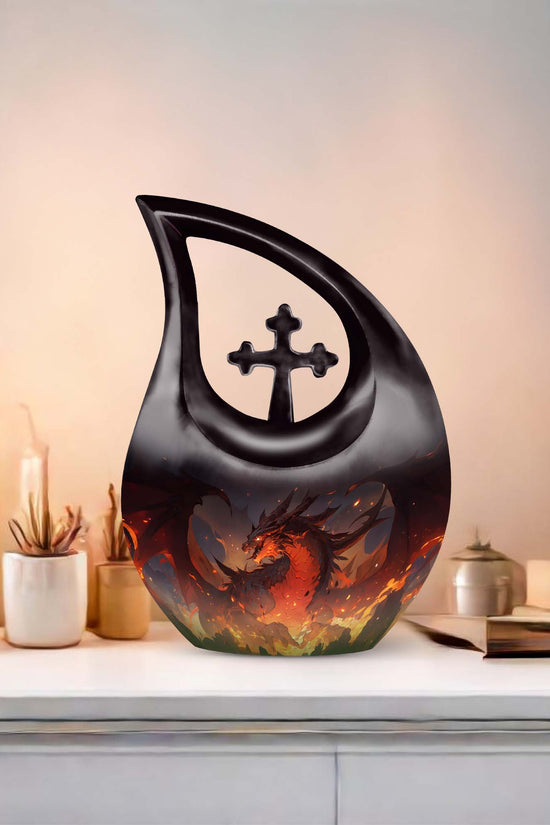 Dragon Urns For Ashes - Human Burial Urn