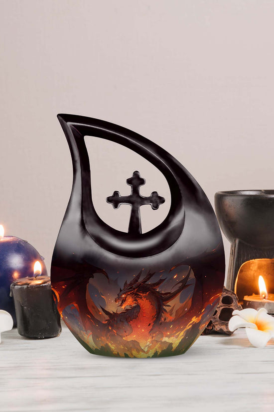 Dragon Urns For Ashes - Human Burial Urn