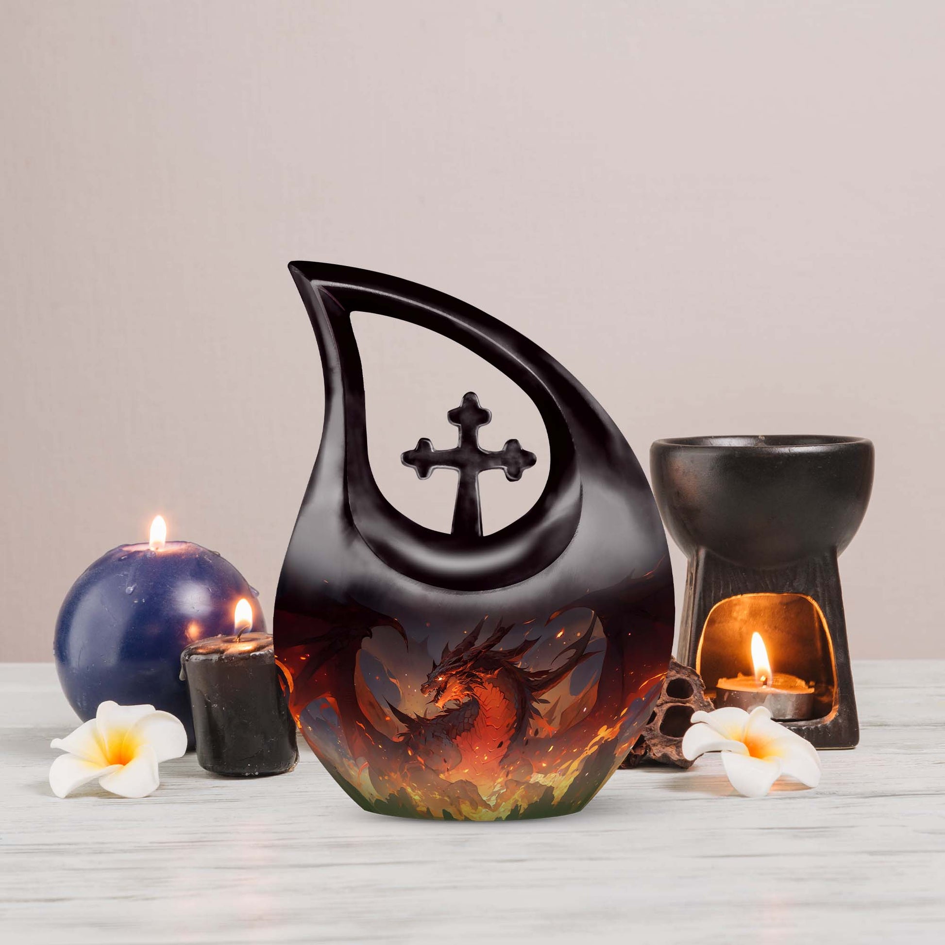 Dragon Urns For Ashes - Human Burial Urn