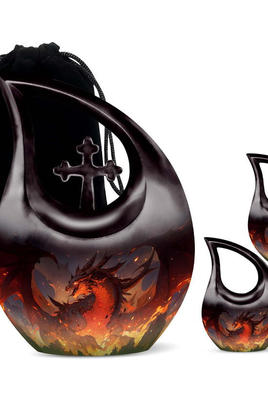 Dragon Urns For Ashes - Human Burial Urn