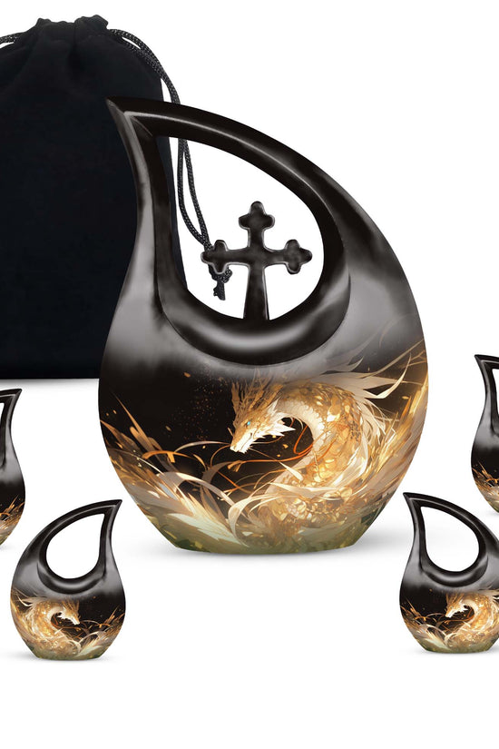 Dragon Urns For Ashes - Adult Burial Urns