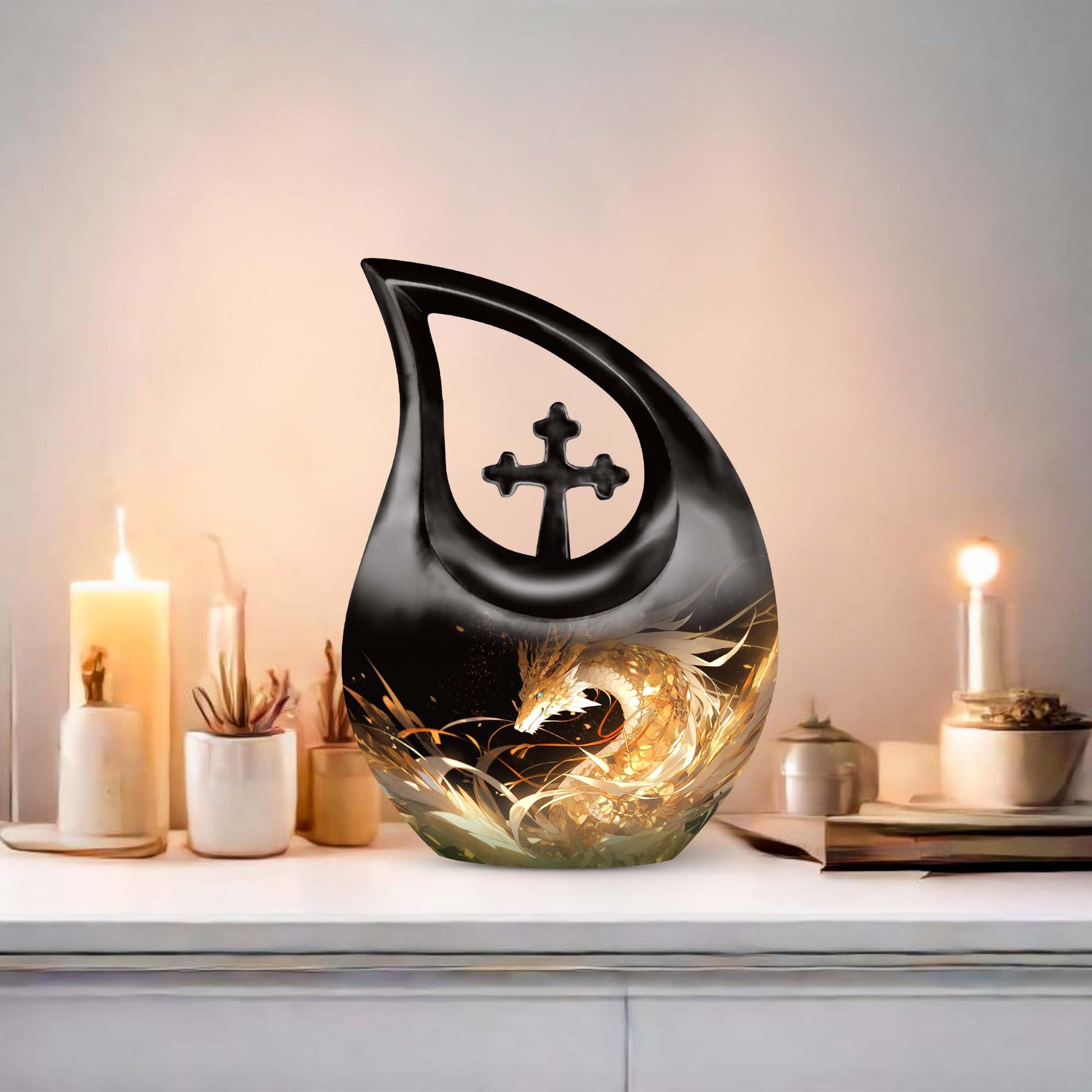 Dragon Urns For Ashes - Adult Burial Urns