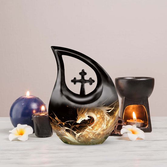 Dragon Urns For Ashes - Adult Burial Urns