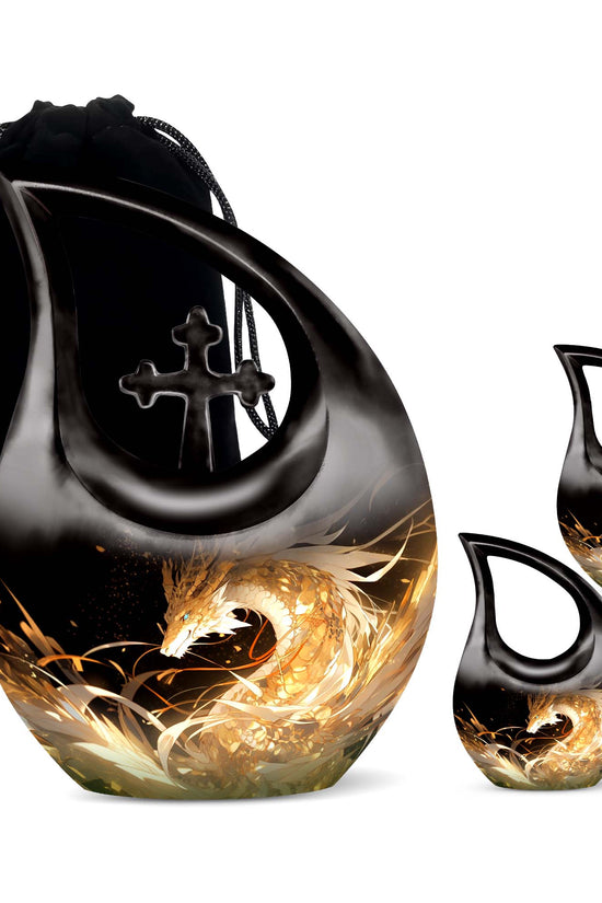 Dragon Urns For Ashes - Adult Burial Urns