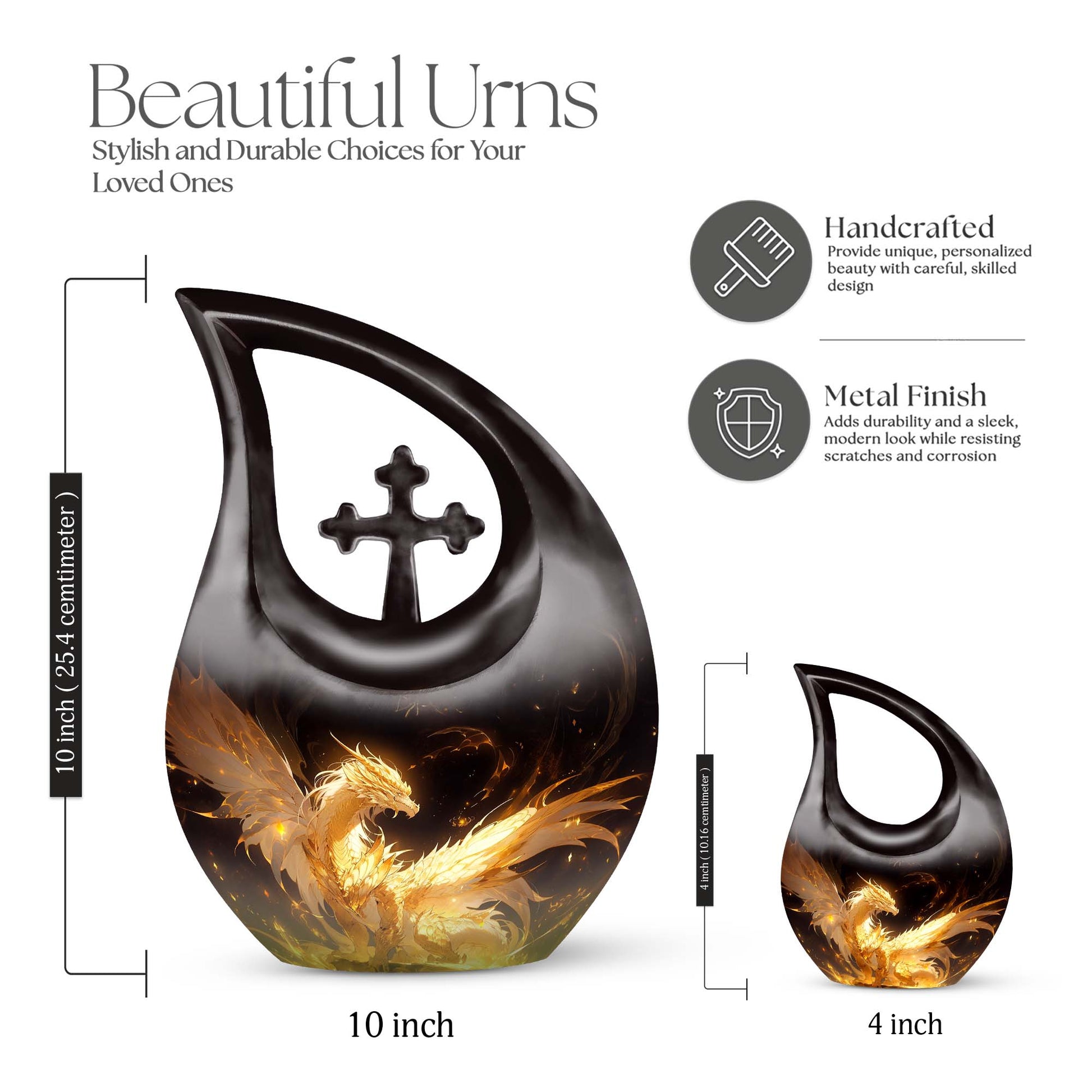 Dragon Urns For Ashes - Cremation Urn For Ashes