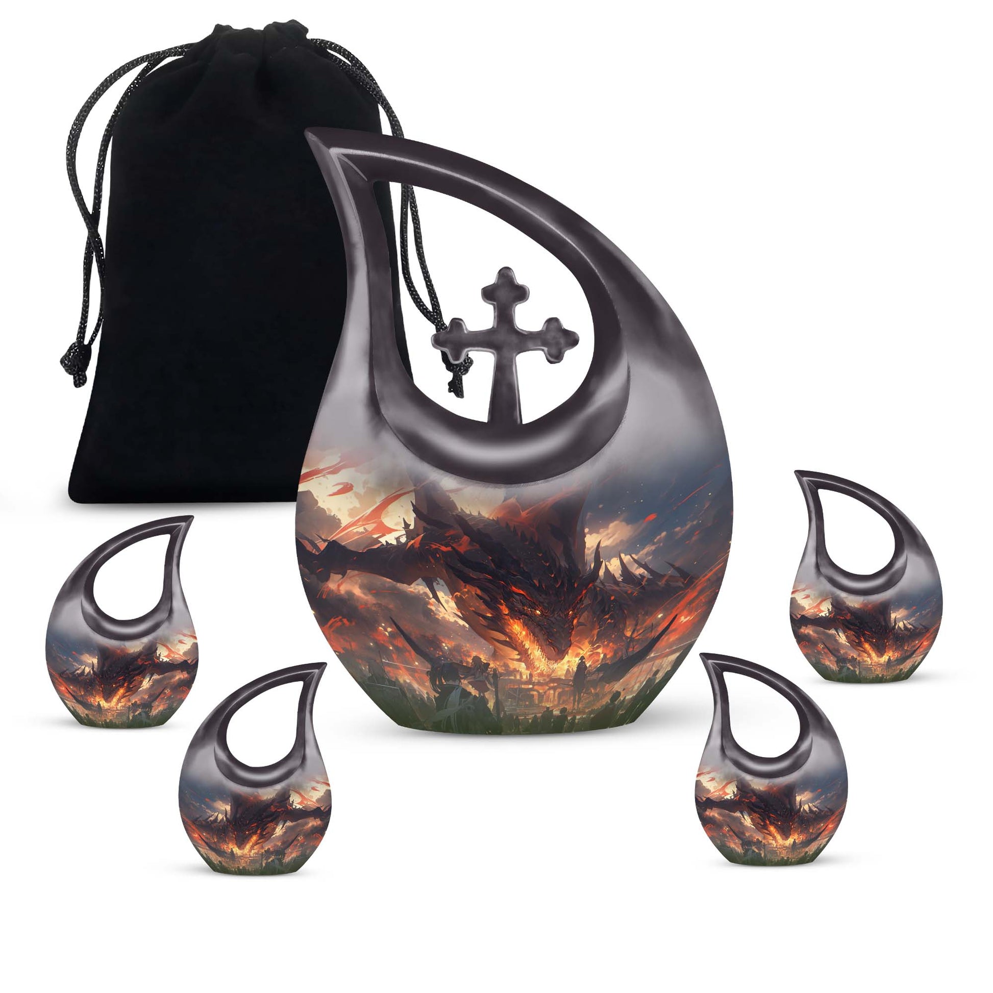 Dragon Urns For Ashes - Cremation Keepsakes For Ashes