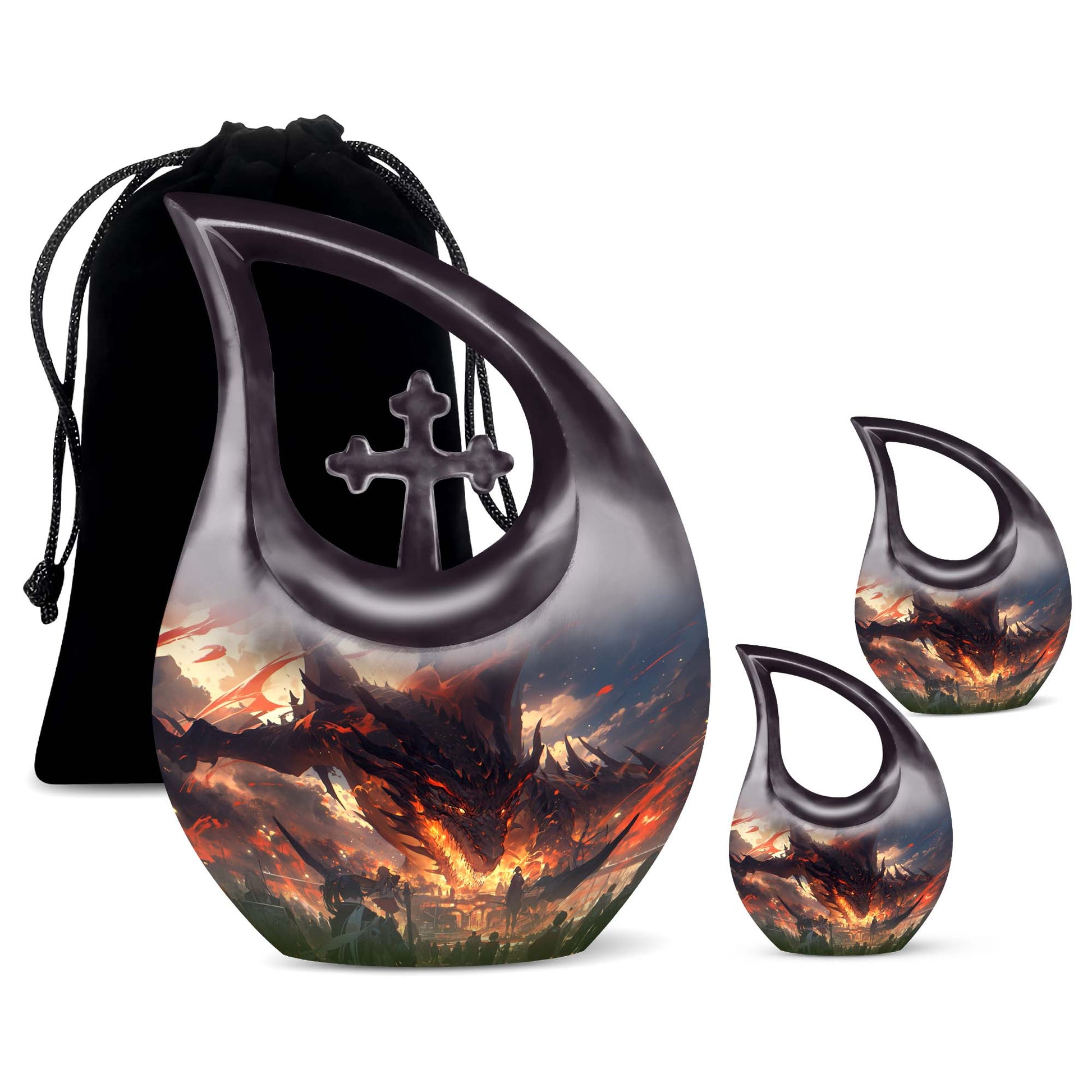 Dragon Urns For Ashes - Cremation Keepsakes For Ashes