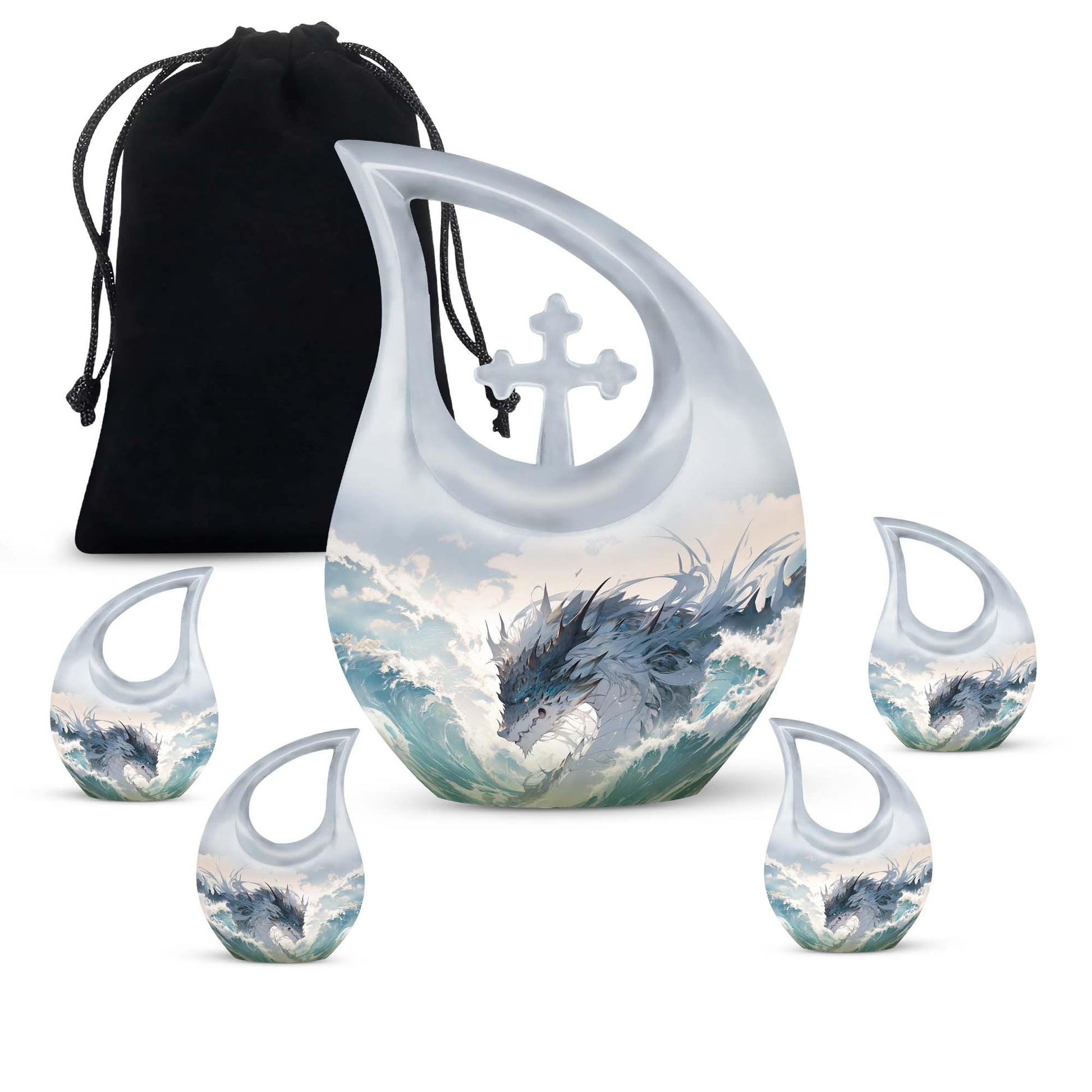 Dragon Urns For Ashes - Cremation Urns