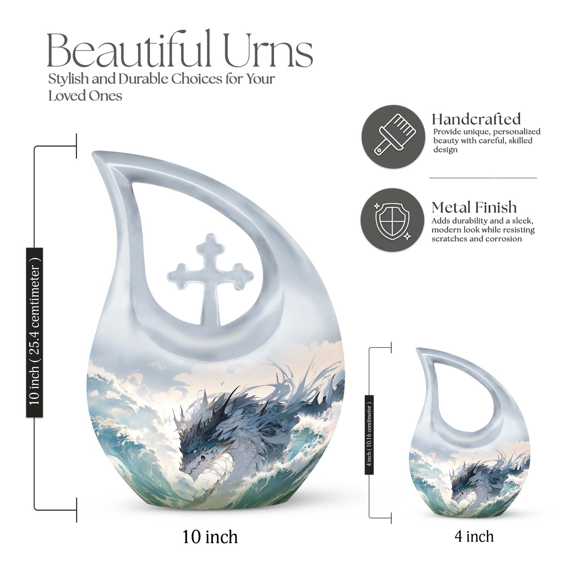 Dragon Urns For Ashes - Cremation Urns