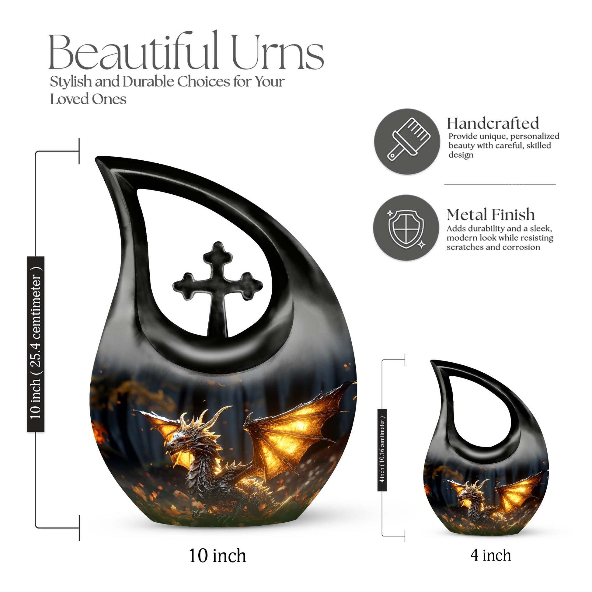 Dragon Urns For Ashes - Cremation Urn Human Ashes