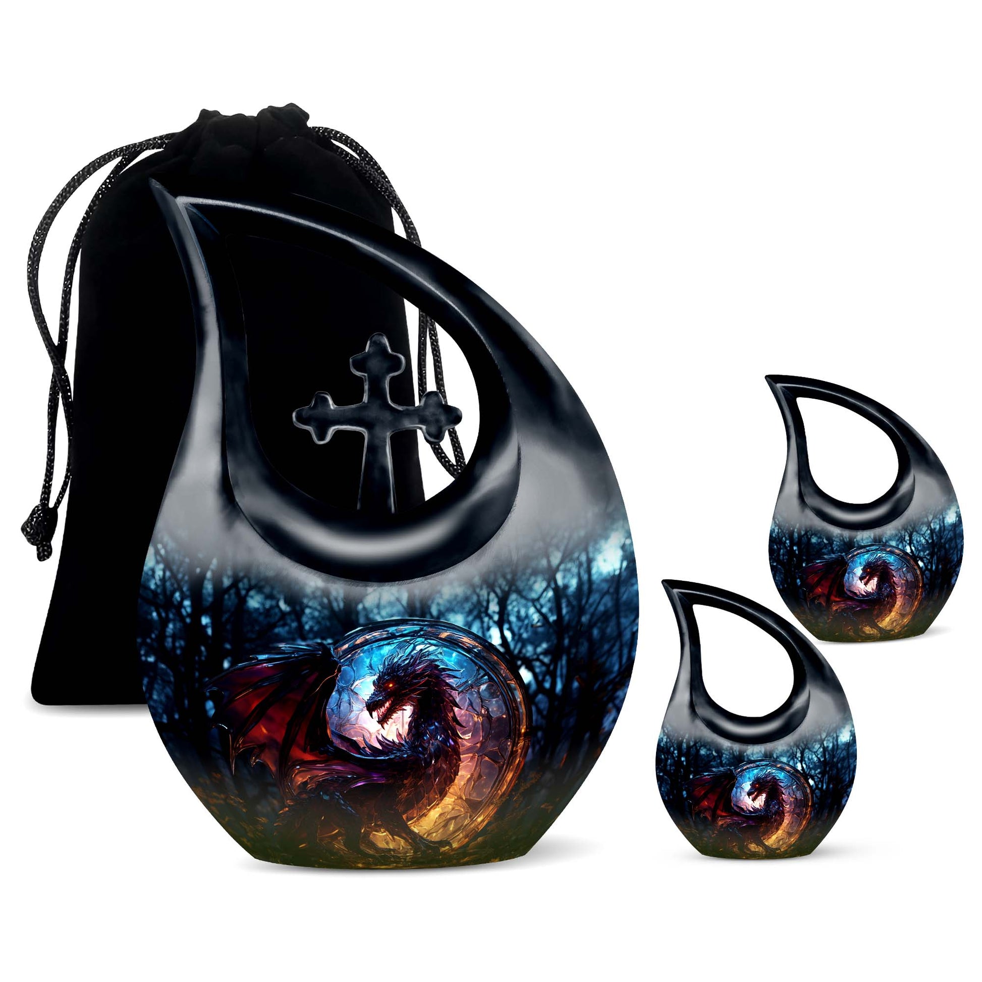 Dragon Urns For Ashes - Mini Cremation Urns For Human Ashes