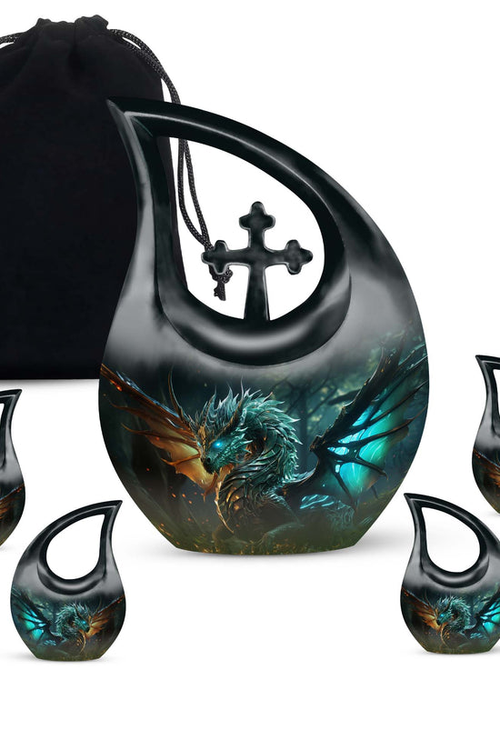Dragon Urns For Ashes - Small Cremation Urns