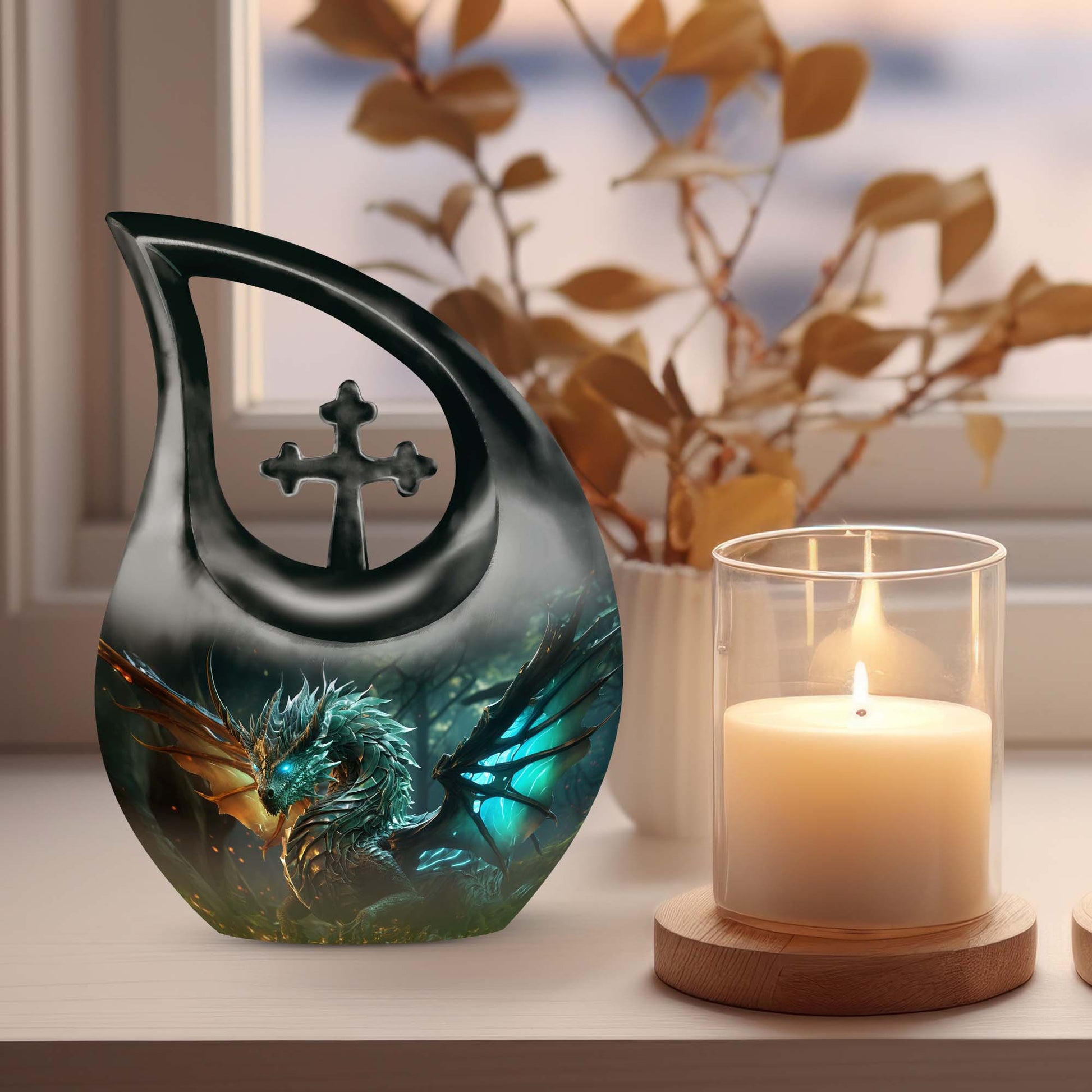 Dragon Urns For Ashes - Small Cremation Urns