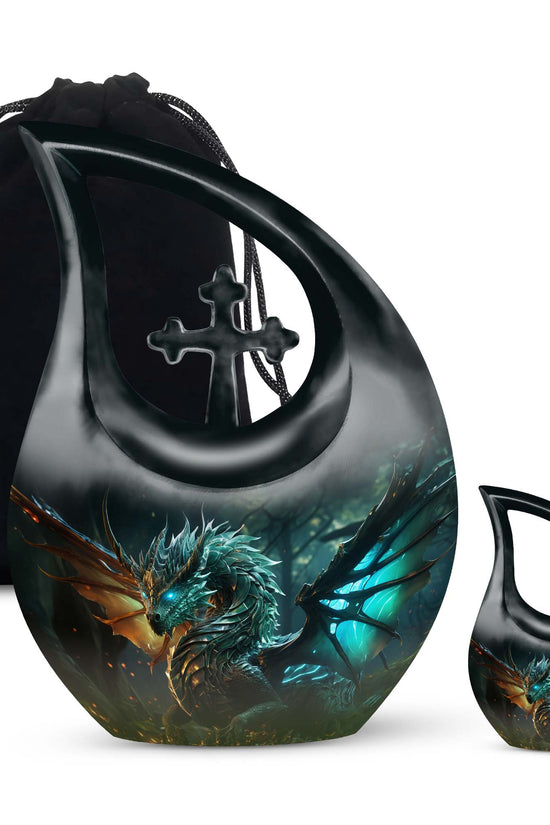 Dragon Urns For Ashes - Small Cremation Urns