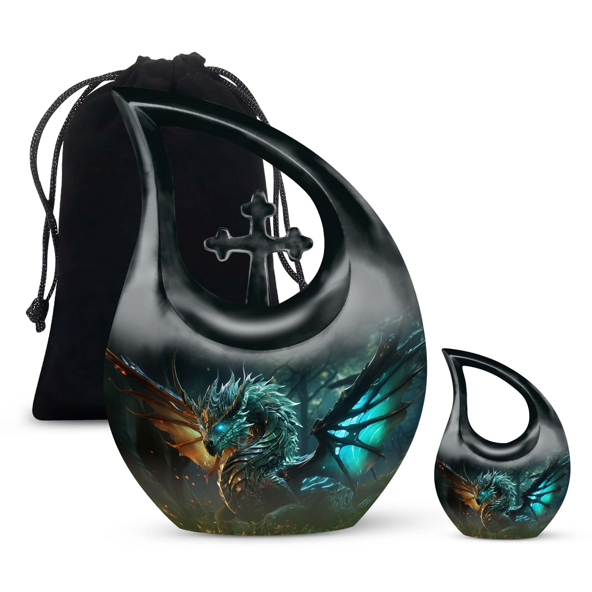 Dragon Urns For Ashes - Small Cremation Urns