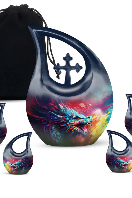 Dragon Urns For Ashes - Small Urn For Cremation Human Ashes