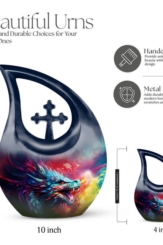Dragon Urns For Ashes - Small Urn For Cremation Human Ashes