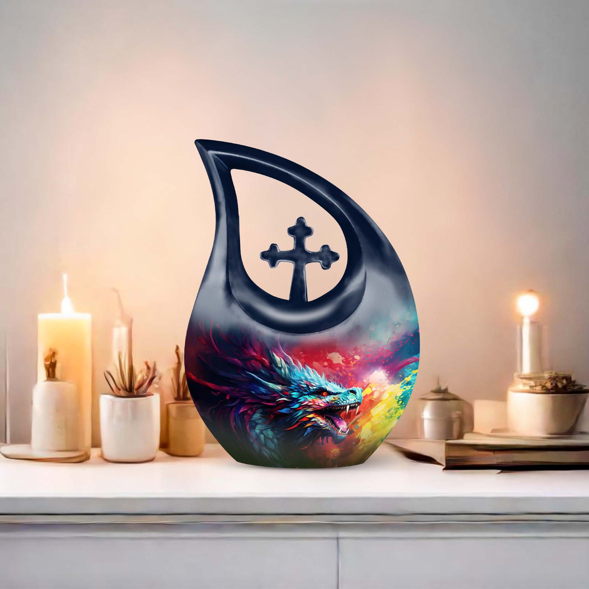 Dragon Urns For Ashes - Small Urn For Cremation Human Ashes