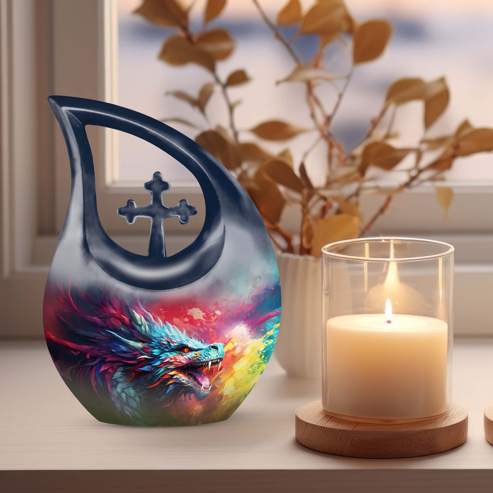 Dragon Urns For Ashes - Small Urn For Cremation Human Ashes