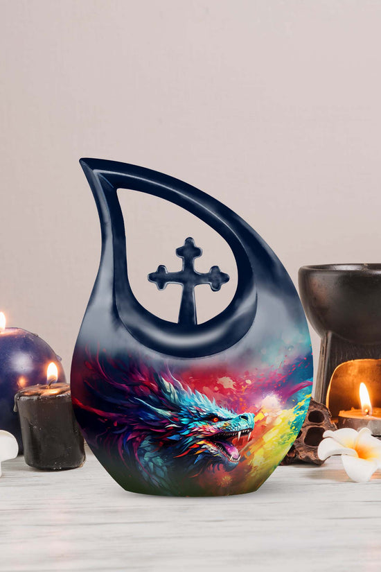 Dragon Urns For Ashes - Small Urn For Cremation Human Ashes