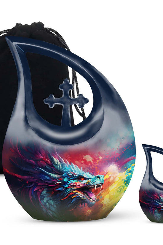 Dragon Urns For Ashes - Small Urn For Cremation Human Ashes
