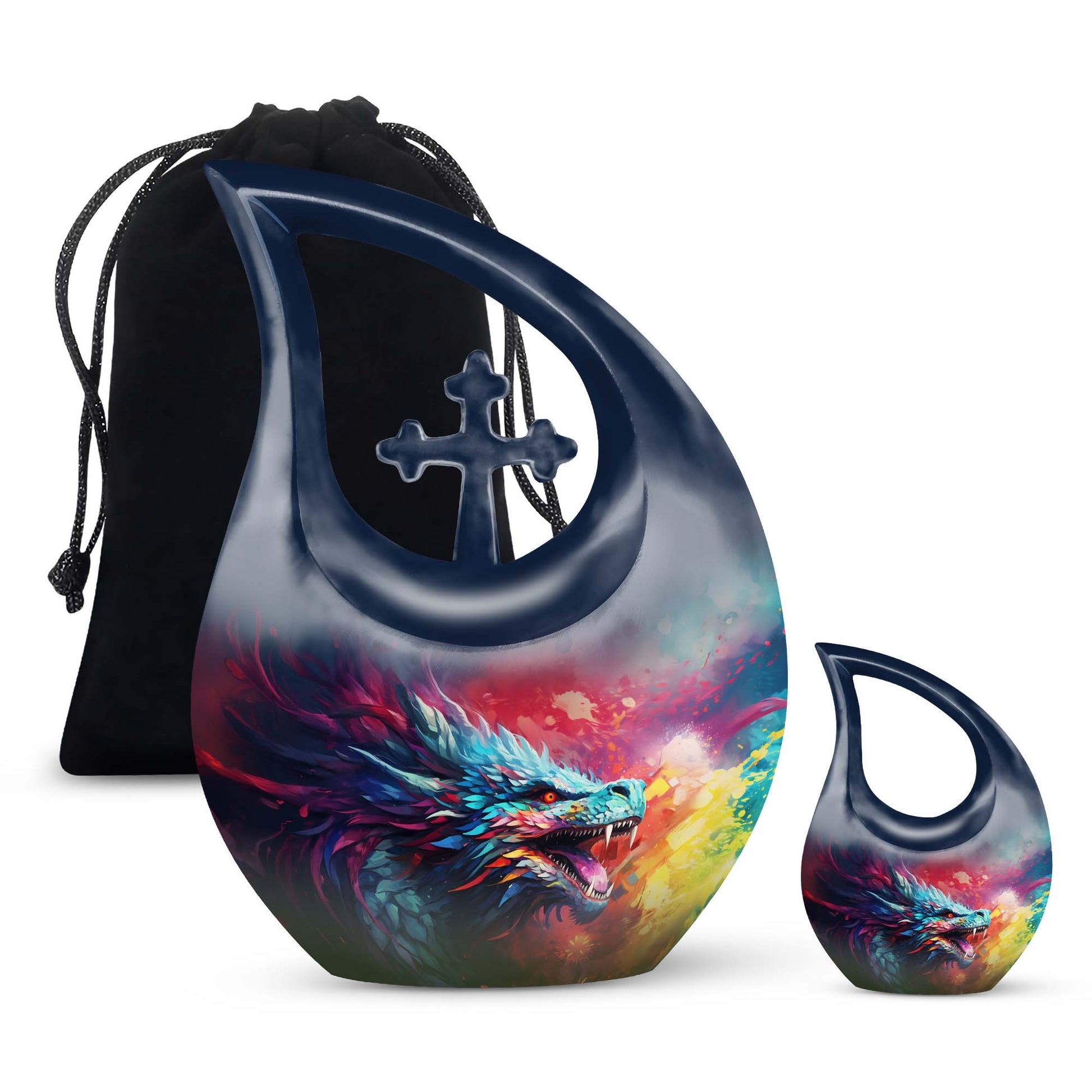 Dragon Urns For Ashes - Small Urn For Cremation Human Ashes