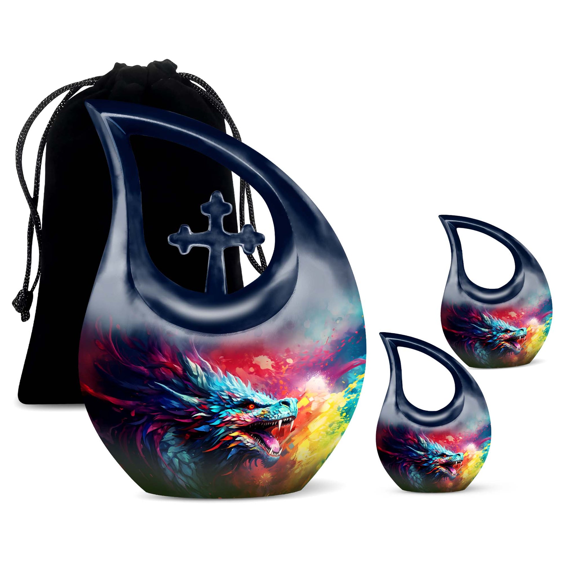 Dragon Urns For Ashes - Small Urn For Cremation Human Ashes