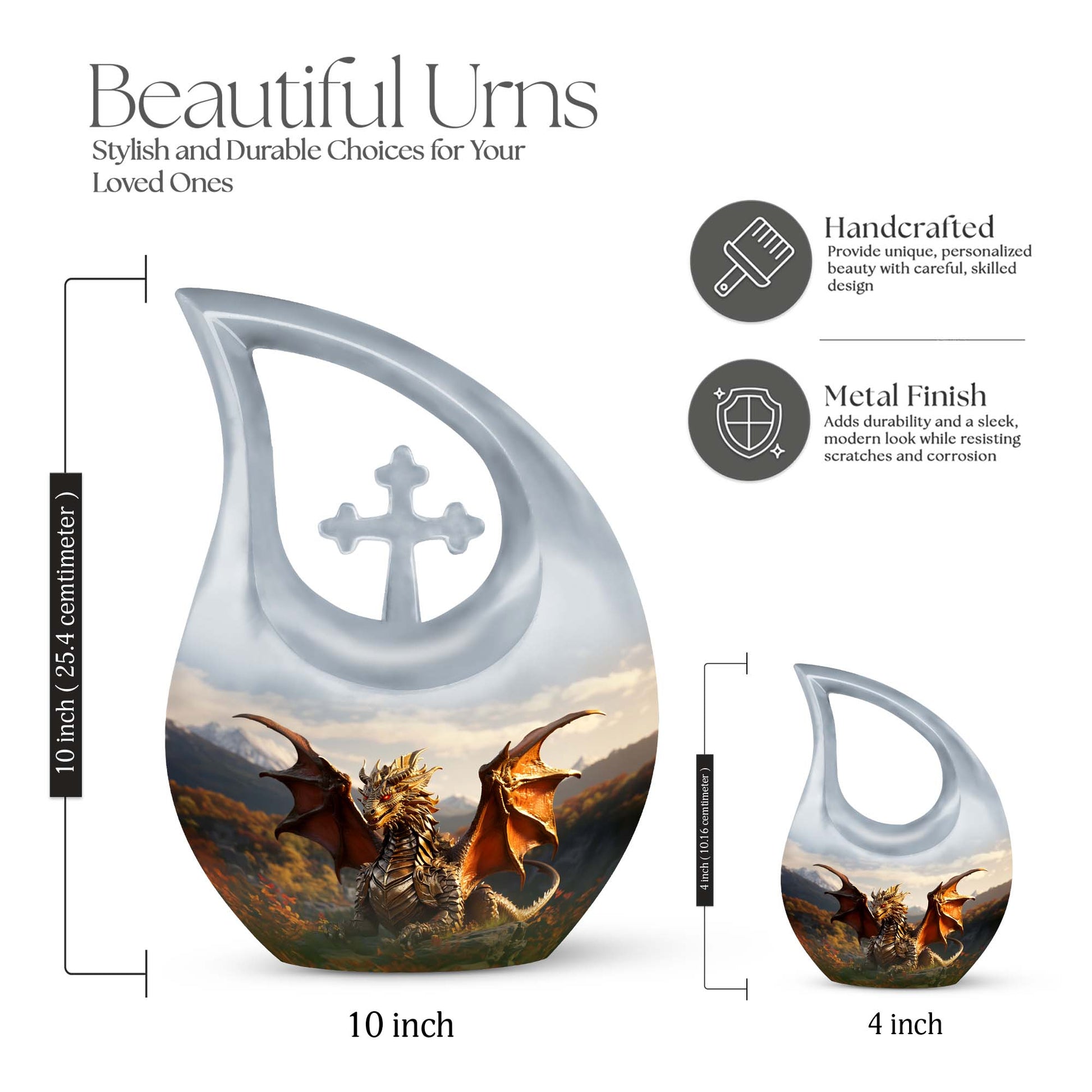 Dragon Urns For Ashes - Adult Cremation Urns